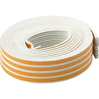 Уплотнитель, 6 м, профиль "E", белый. СИБРТЕХ