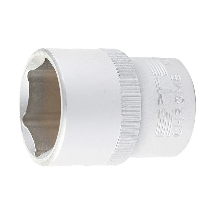 Головка торцевая, 30 мм, шестигранная, CrV, под квадрат 1/2. STELS