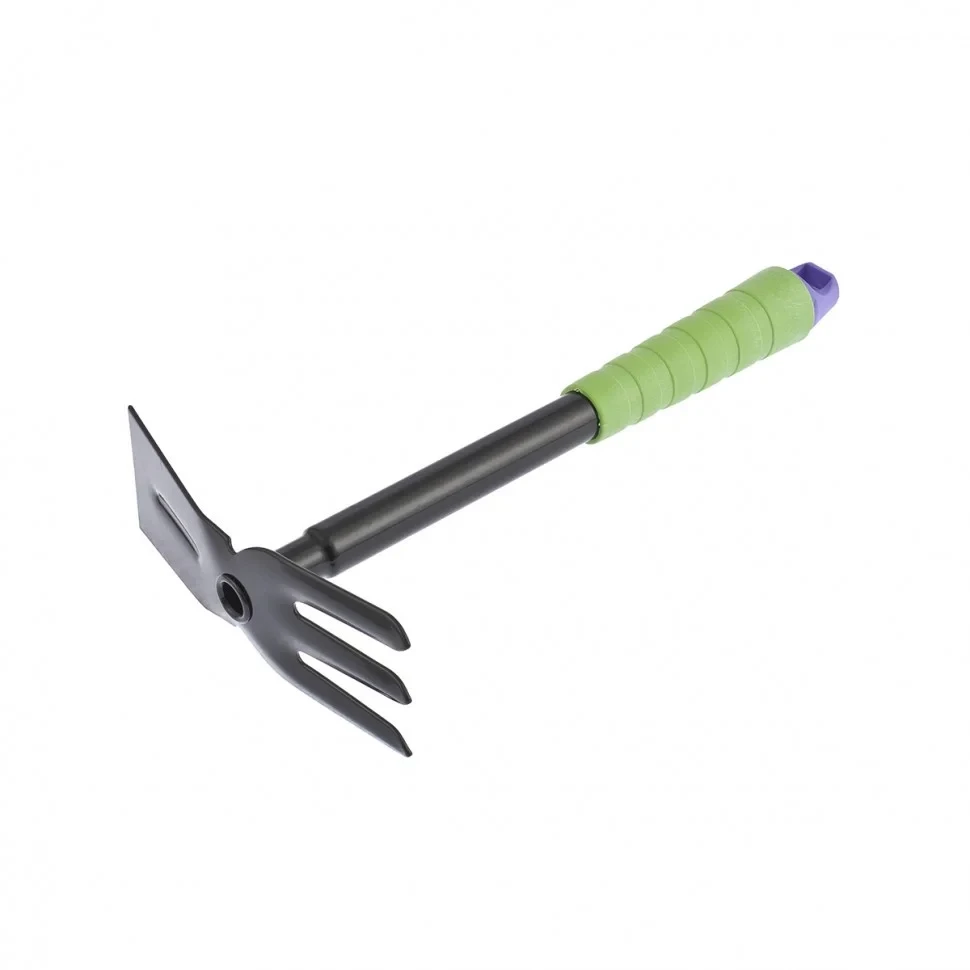 Набор садового инструмента: совок, грабли веерные, рыхлитель, грабли 5-зубые, мотыжка, комплект удленных - фото 4 - id-p103212734