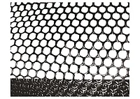 Сетка газонная в рулоне 2х30, ячейка 9х9 мм, черная. Россия