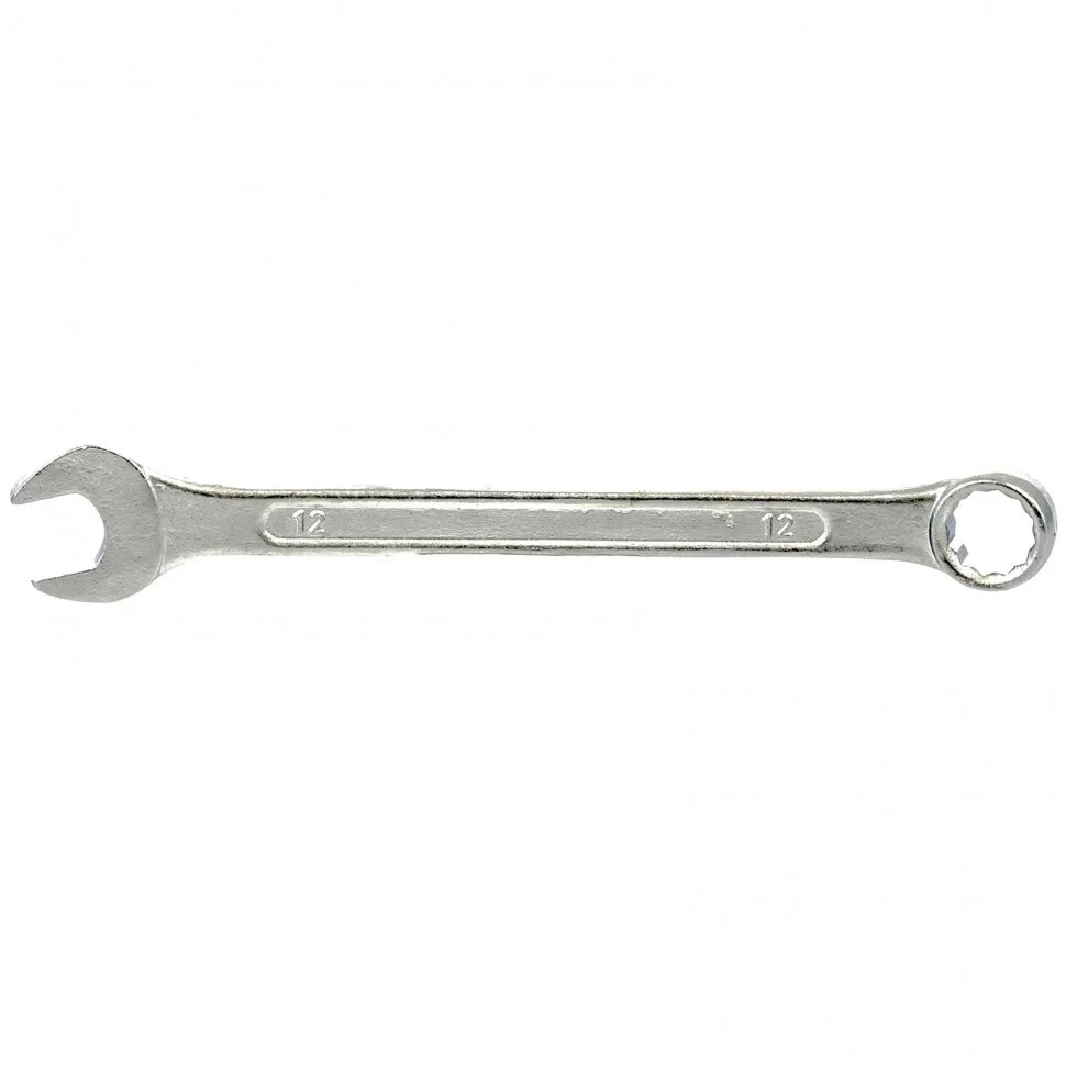 Ключ комбинированный, 12 мм, хромированный. SPARTA