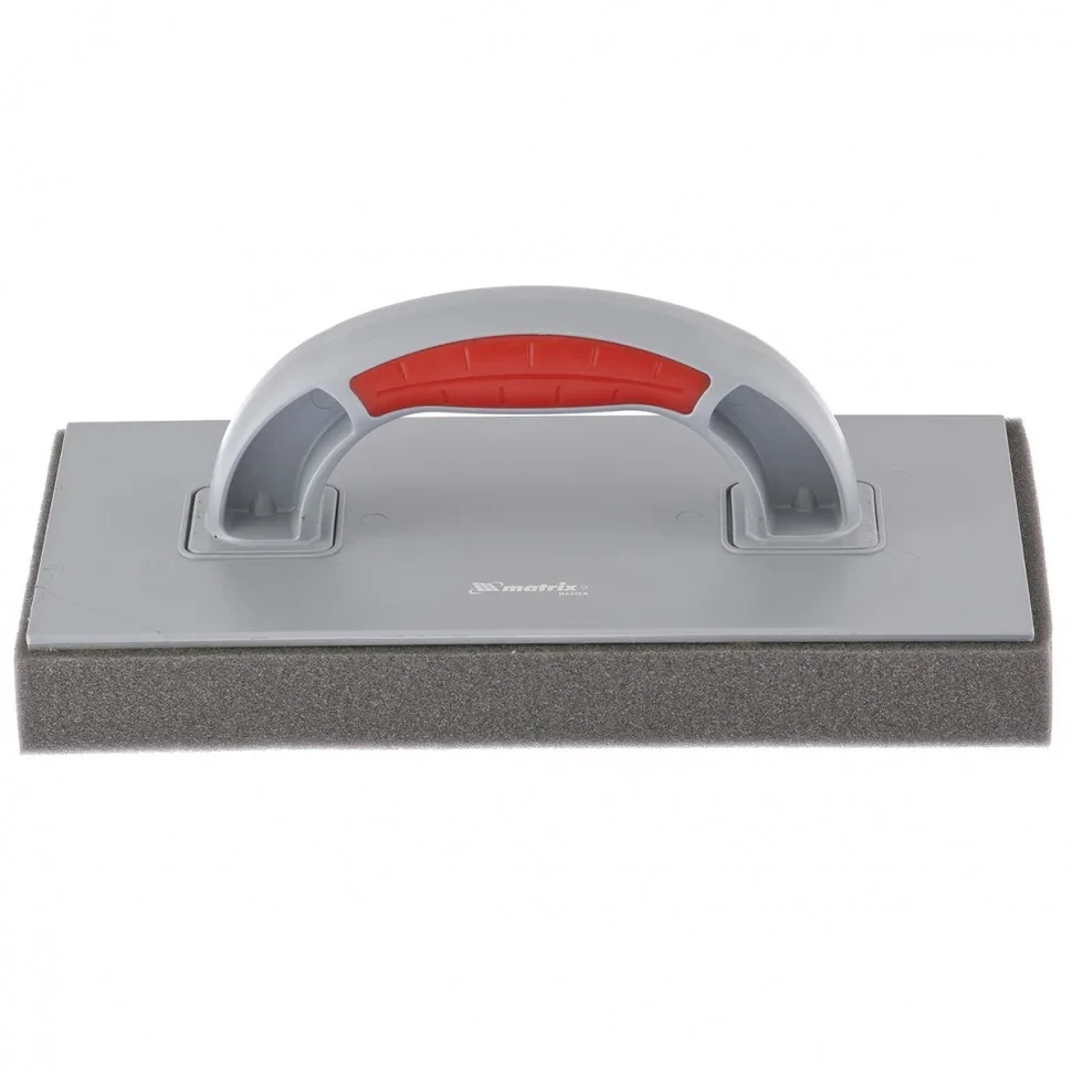 Терка пластмассовая, губчатое покрытие 30 мм, 270 x 130 мм, двухкомпонентная ручка. MATRIX, фото 1