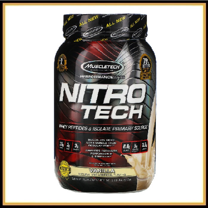 Протеин - MuscleTech Nitro-Tech Performance 1 кг (Шоколад)