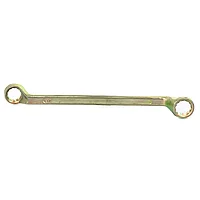 Ключ накидной, 17 х 19 мм, желтый цинк. СИБРТЕХ