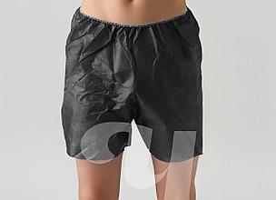 Трусы шорты спандбонд Черный пл. 30 г/кв.м.10 шт/упк  Чистовье