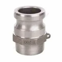 Камлок Штуцер стыковочный с наружной резьбой ALF (алюминий) 3"