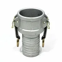 Камлок Муфта стыковочная с хвостовиком под рукав (шланг) ALC (алюминий) 4"