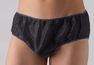 Трусы мужские (плавки) Спанбонд Черный р.46-48 10 шт/упк