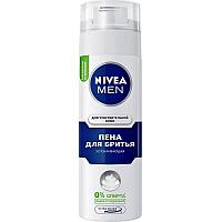 Пена для бритья Nivea Men Успокаивающая для чувствительной кожи, 200мл