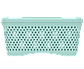 Корзинка с крышкой «Ромбики» L (34×25×17см) мята (Альтпласт, Россия), фото 3