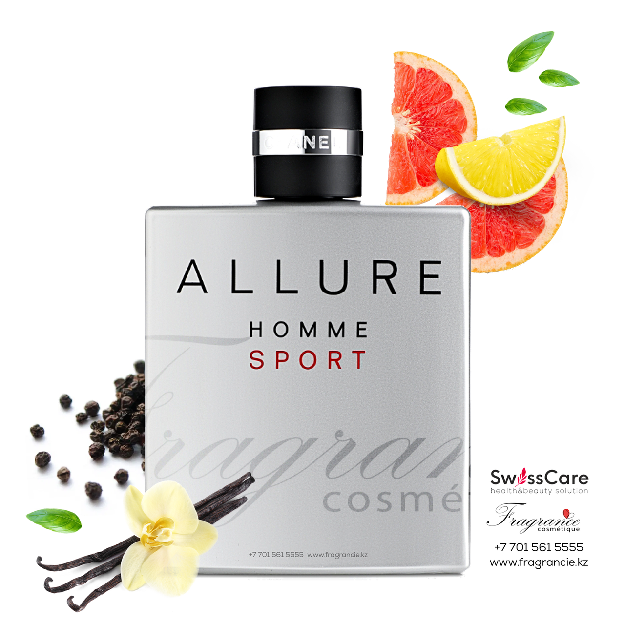 Chanel Allure Homme Sport  5 и 10 мл  Отливанты реплики