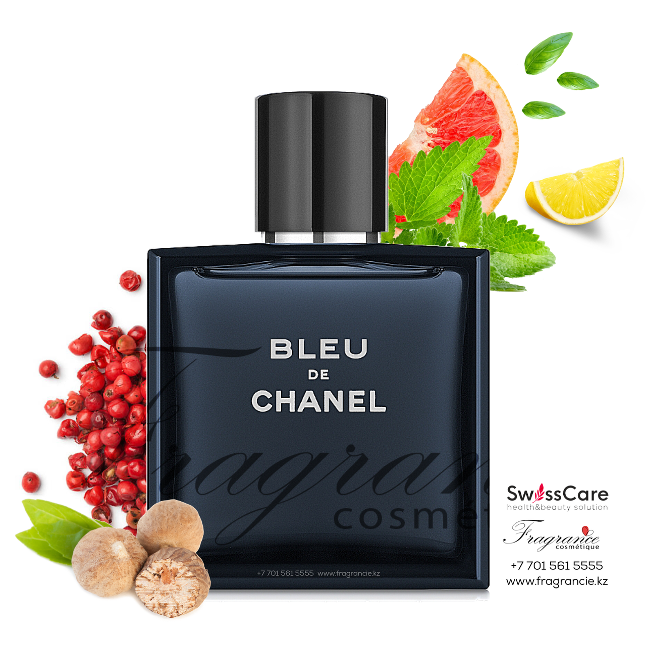Туалетная вода Bleu de Chanel (Оригинал - Франция)