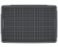 Корзина с крышкой «Лён» 65л (568×400×391мм) графит (Альтпласт, Россия), фото 5