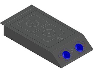 ПЛИТА 2 КОНФОРОЧН. КИП-2Н 71000019415