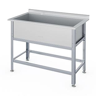 Ванна моечная С БОРТОМ ВСМ-Б-1.910.430-1-02 (ВМ-1/430/1010)