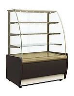 ВИТРИНА КОНДИТЕРСКАЯ K70 VM 0,9-1 0012-0109 (ВХСВ-0,9Д CARBOMA) КОРИЧ.-ЗОЛОТОЙ 1801490p