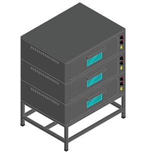 ШКАФ ПЕКАРСКИЙ ПОДОВЫЙ ЭШП-3-01 21000801142