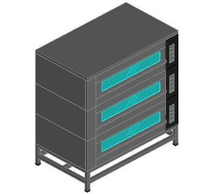 ШКАФ ПЕКАРСКИЙ ПОДОВЫЙ ЭШП-3-01КП 3EN SUPER 21000002737