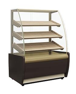 ВИТРИНА НЕЙТРАЛЬНАЯ K70 N 1,3-1 0012-0109 1,3  CARBOMA 1802371p КОРИЧ.-ЗОЛОТОЙ