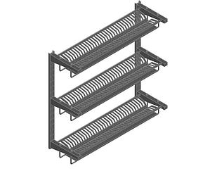 ПОЛКА Д/СУШКИ ТАРЕЛОК ПСТ-3 21000002818
