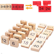 Деревянная таблица умножения Монтессори, фото 3
