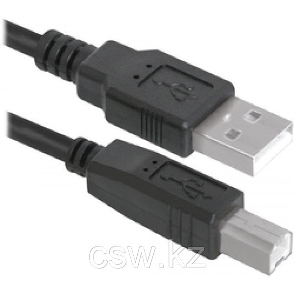 Кабель Defender USB04-10 USB2.0 AM-BM, 3.0м (ДЛЯ ПРИНТЕРА) - фото 1 - id-p103232785