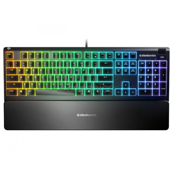 Клавиатура игровая Steelseries Apex 3 RU 64805 черный - фото 1 - id-p103232878