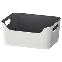 Контейнер ВАРЬЕРА, черный, 24x17 см