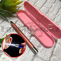 Набор для чистки ушей с подсветкой розовый