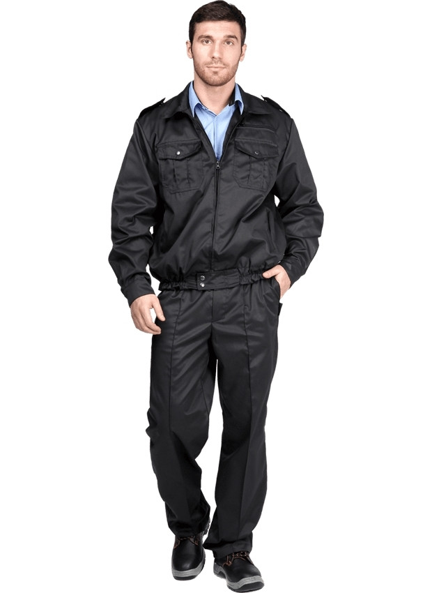 Летний костюм охранника куртка и брюки "Секьюрити" - фото 1 - id-p103237596