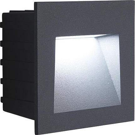 Светильник встраиваемый светодиодный, 3W, 4000K, IP65, серый, LN013, фото 2