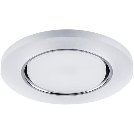 Светильник встраиваемый со светодиодной подсветкой 20LED*2835 SMD 4000K, 15W GX53, без лампы,белый м, фото 2