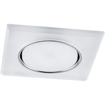Светильник встраиваемый со светодиодной подсветкой 20LED*2835 SMD 4000K, 15W GX53, без лампы,белый м, фото 2