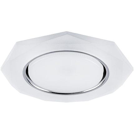 Светильник встраиваемый со светодиодной подсветкой 20LED*2835 SMD 4000K, 15W GX53, без лампы,белый м, фото 2
