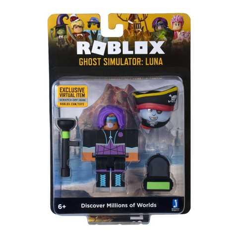 Игровая коллекционная фигурка Jazwares Roblox Core Figures Ghost Simulator Luna W6 ROG0171