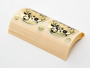 Стикини для солярия с защитой для родинок, золото, упаковка 50 пар