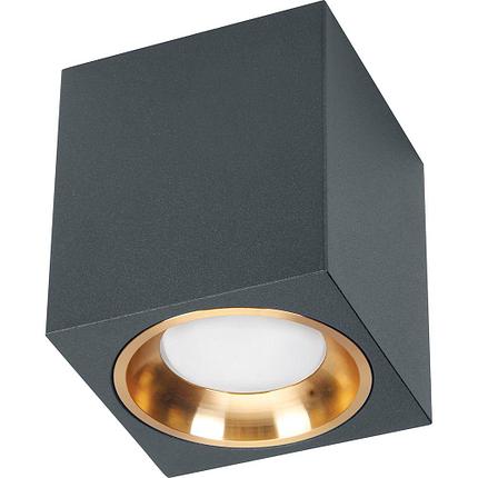 Светильник потолочный MR16 35W, 230V, GU10, черный, золото, ML1754, фото 2
