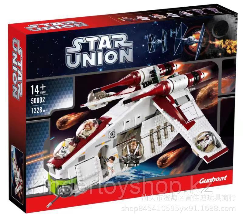 Конструктор аналог лего LEGO 75021  «Республиканский истребитель» Lepin 180012 Star Wars 1228 дет