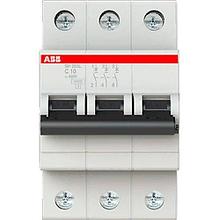 Выключатель автоматический ABB 3 полюса 10 А