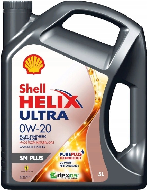 Моторное масло Shell Helix Ultra 0W-20 синтетическое