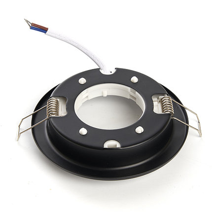 Светильник потолочный встраиваемый, 20W 230V GX53, черный матовый без лампы, DL53, фото 2
