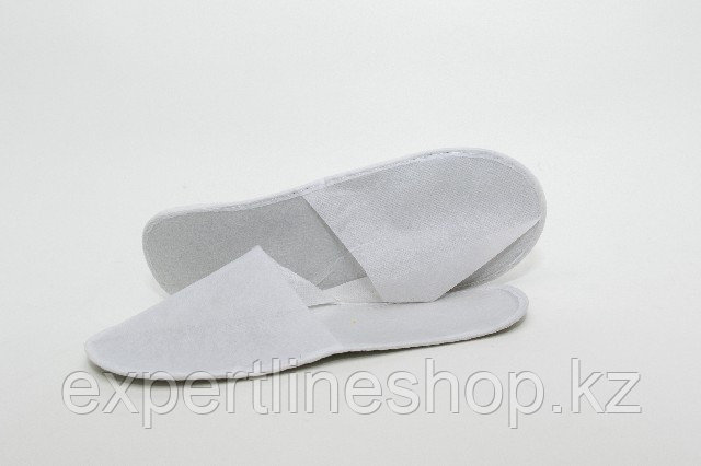 Тапочки гостиничного типа ЭКОНОМ, с закрытым мысом, 3 мм, УВЕЛИЧЕННЫЕ, 1 пара