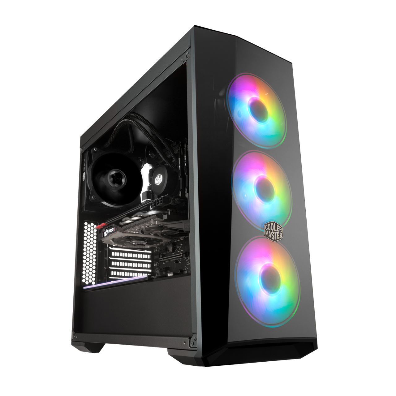 Корпус CoolerMaster MasterBox LITE 5 ARGB (MCW-L5S3-KGNN-05)