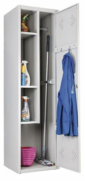 Шкаф для одежды и уборочного инвентаря ШРМ 500У