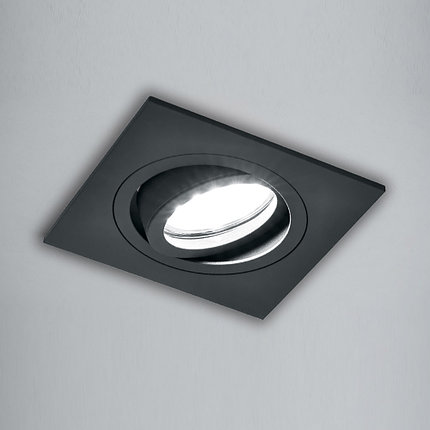 Светильник потолочный встраиваемый, MR16 G5.3, черный DL2801, фото 2