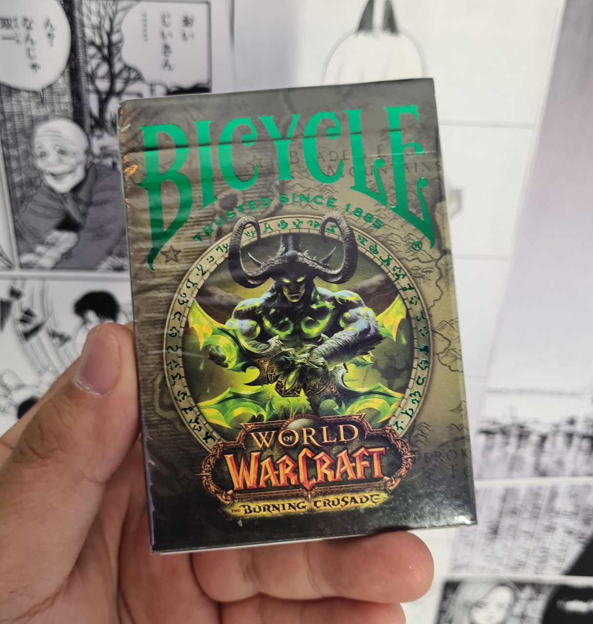 Игральные карты Bicycle World Of Warcraft The Burning Crusade (лицензия) - фото 2 - id-p103243214