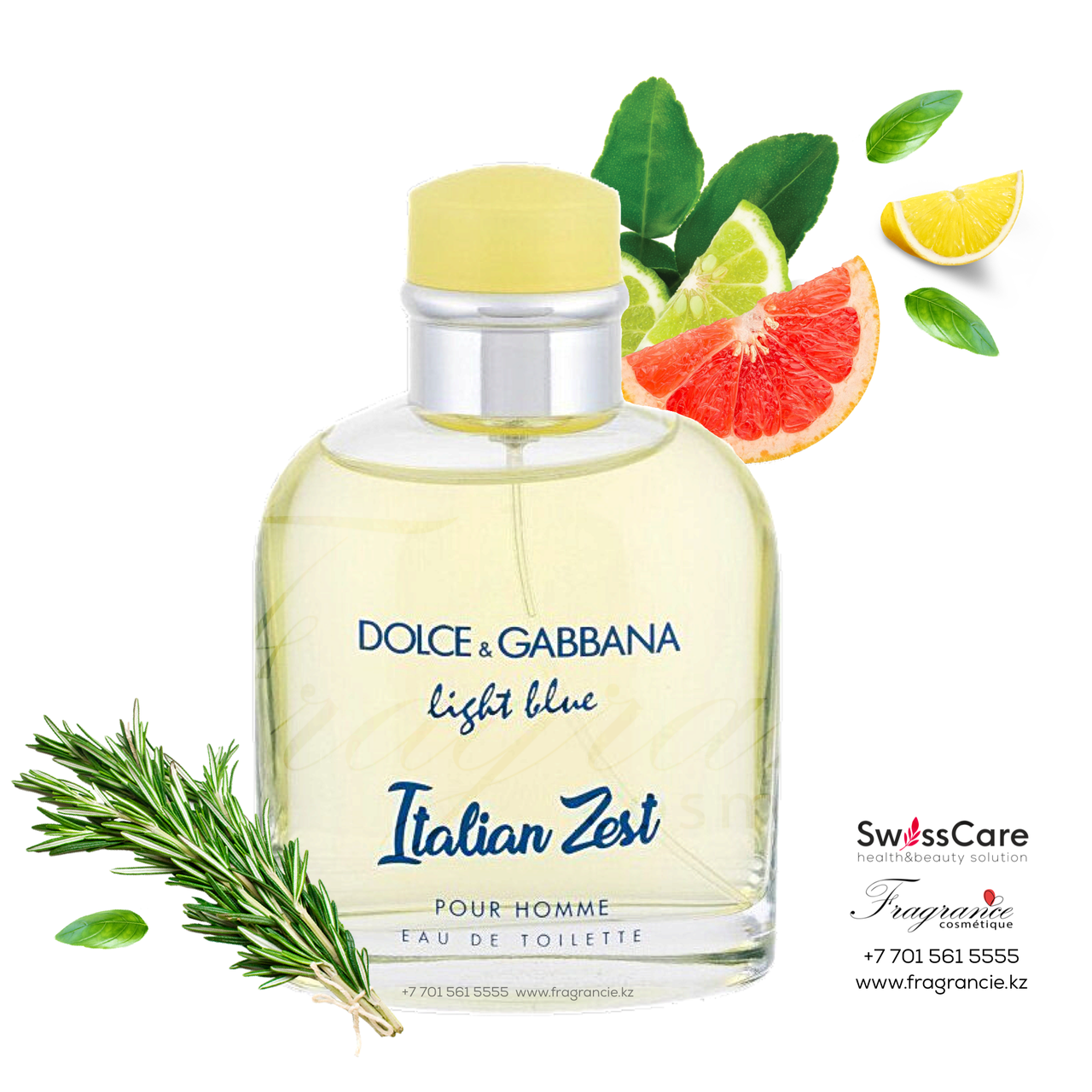 Туалетная вода Dolce & Gabbana Light Blue Pour Homme Italian Zest 75ml (Оригинал-Англия)