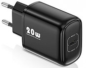 Зарядное устройство сетевое Kuulaa KL-CD28B USB Type-C 20W черный