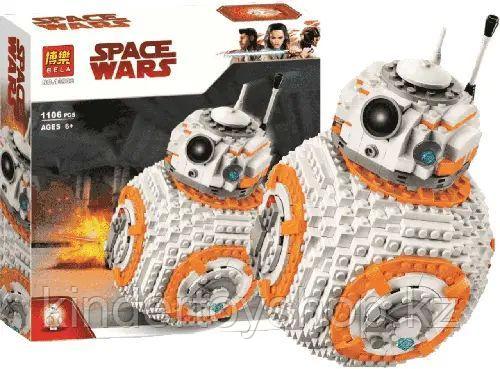 Конструктор аналог лего Lego Star Wars 75187 Bela 10906 космический дроид BB-8 Звездные войны