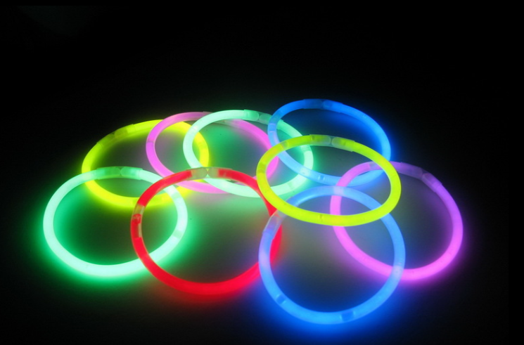 Светящие браслеты 100 шт./ Неоновые палочки для браслетов - фото 4 - id-p103249500